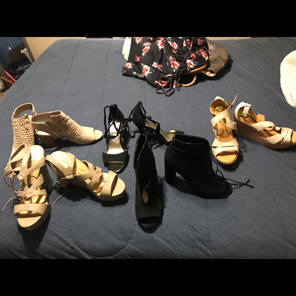 SHOES! Few pair of heals looking to get rid of